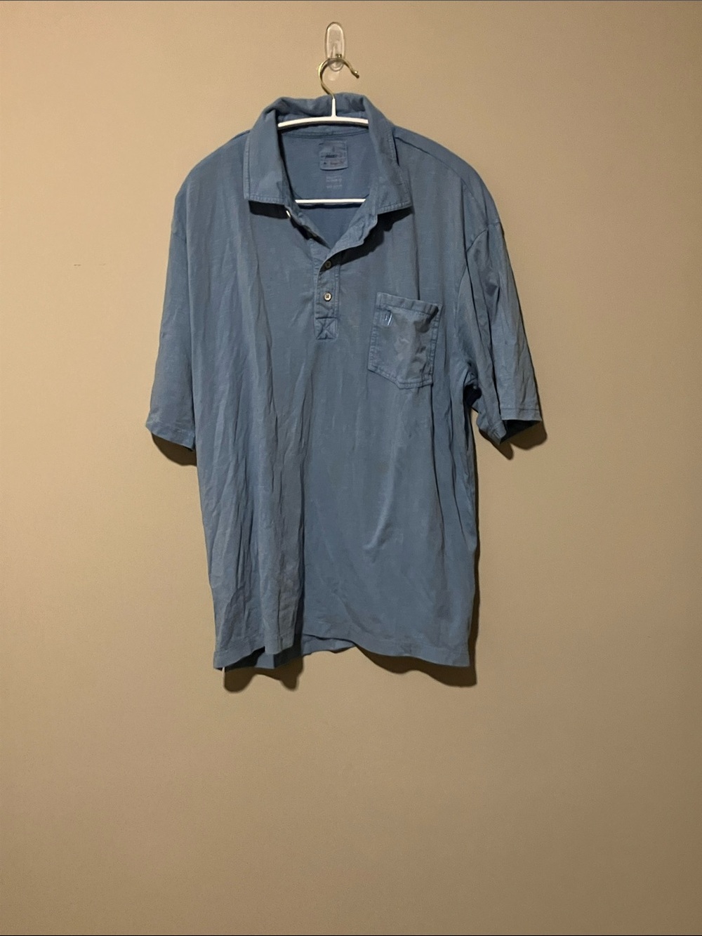 johnnie-O Men's Slate Blue Pocket Polo